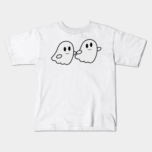 Cute ghost couple Kids T-Shirt